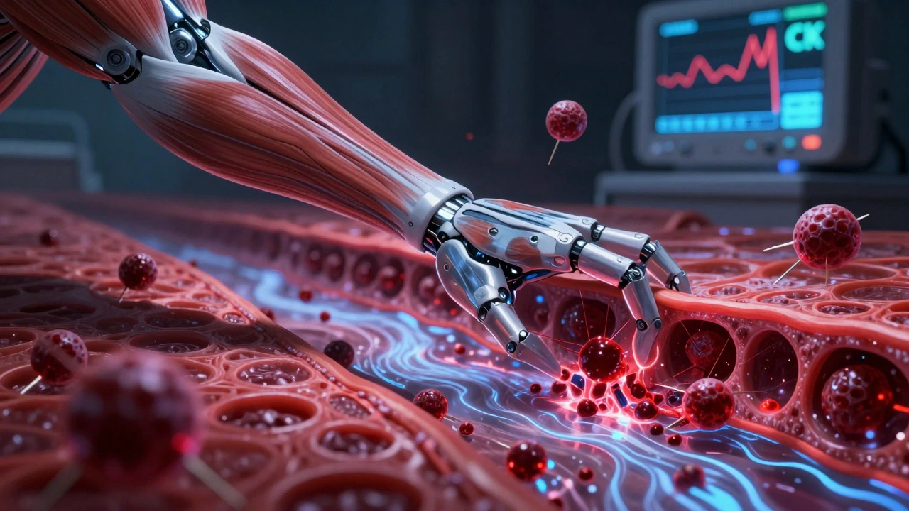 Daptomycin Muscle Toxicity: What You Need to Know About CK Monitoring and Symptoms